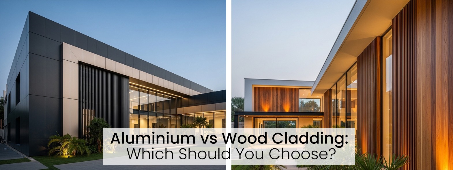 Aluminium vs Wood Cladding Which Should You Choose